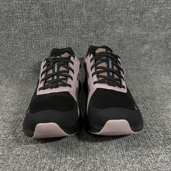 On Cloudrunner Waterproof Shoes Womens Size 8.5 Black Pink Running Sneakers - Picture 2 of 9